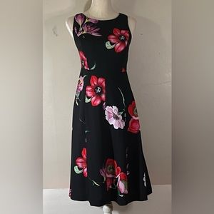 ANN TAYLOR Petite Flowered Dress- Sz 2P